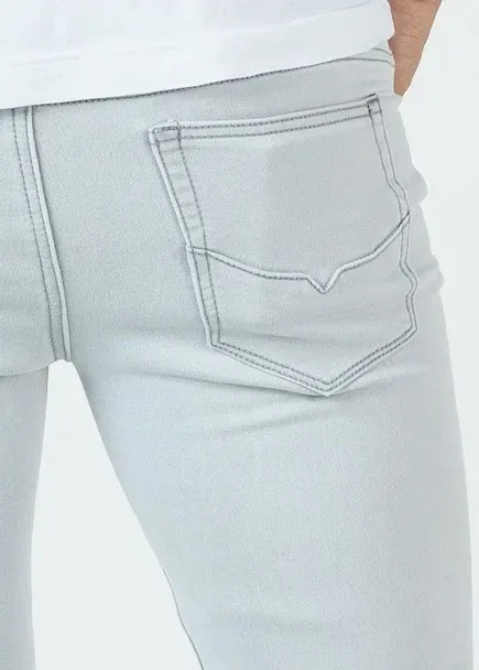 Jeans Hummer para caballero color gris  H221013100A
