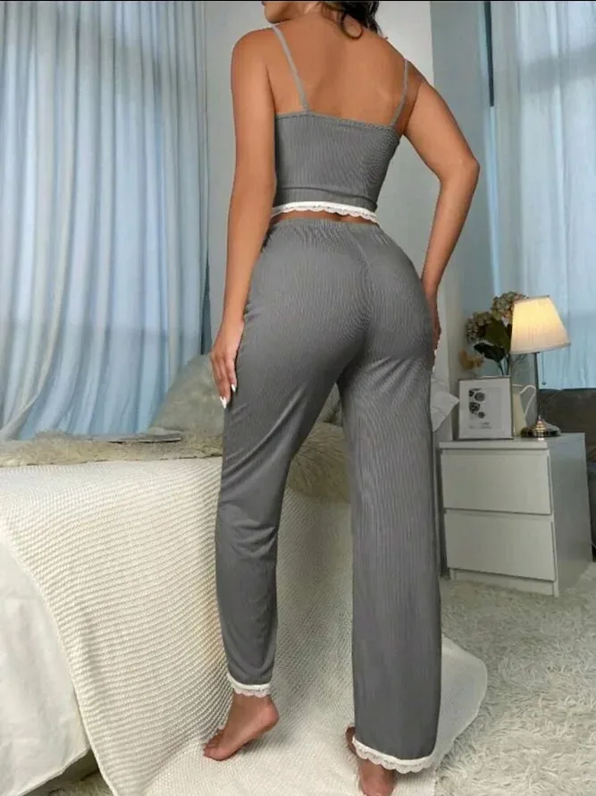 Pijama para Dama color gris