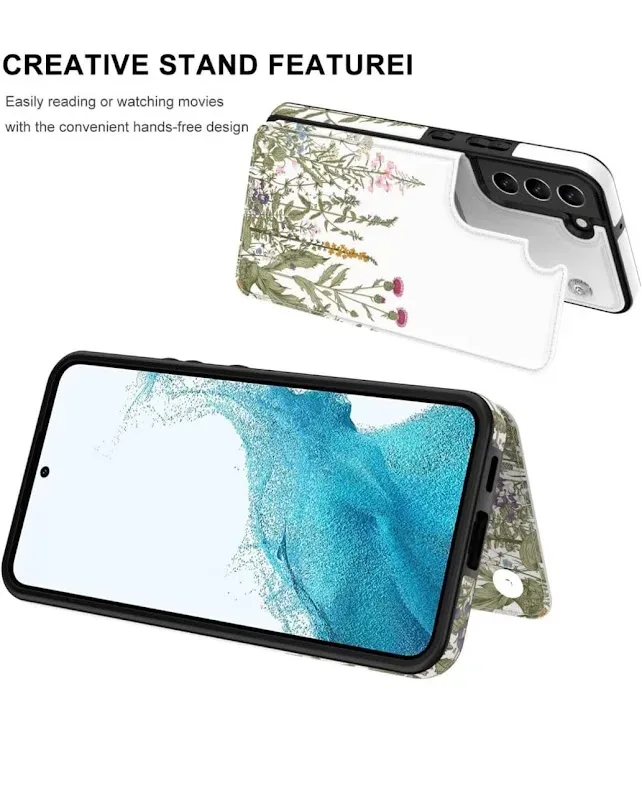 Funda para celular diseño floreado