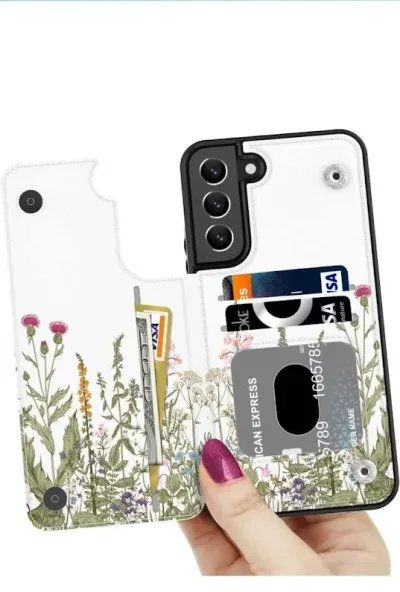 Funda para celular diseño floreado