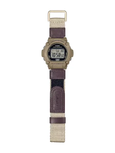 Reloj Casio para caballero W-219HB-5AVDF COLOR BEIGE