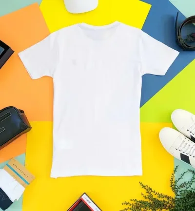 Camiseta Cambridge Polo Club para caballero color blanco