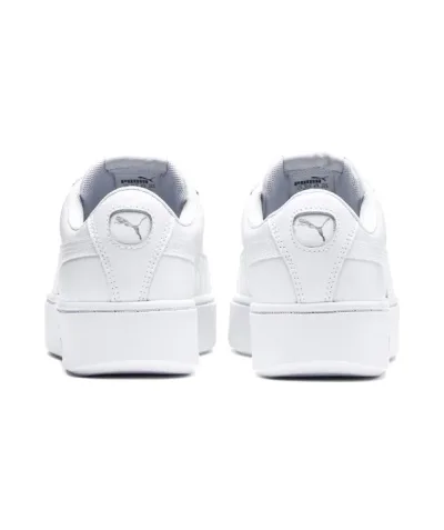 Tennis Puma  Vikky Stacked L para dama color blanco