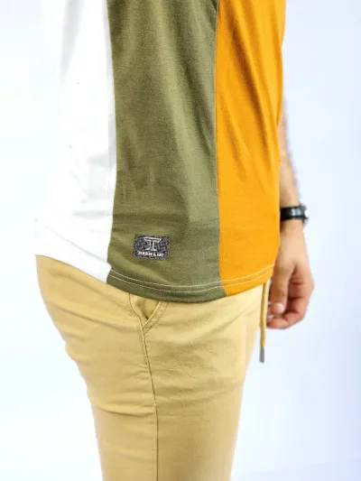 Camiseta de hombre Touch and Go multicolor