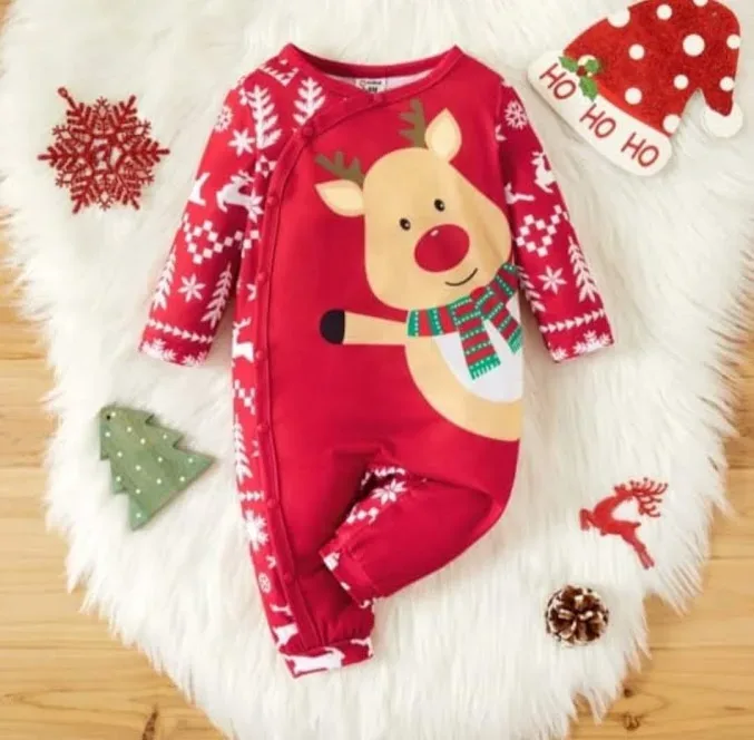 Pijama para niño, diseño de reno