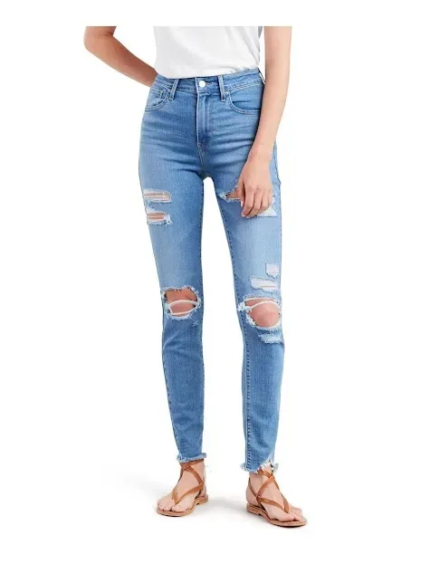 Jeans para dama Levis 721-0165 skinny color azul