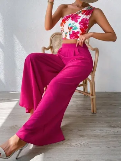 Conjunto top para dama.