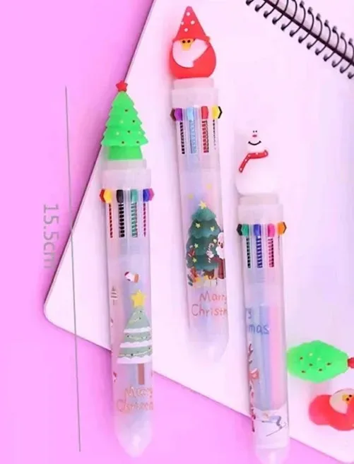 Lapicero navideño multicolor