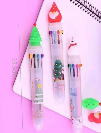 Lapicero navideño multicolor