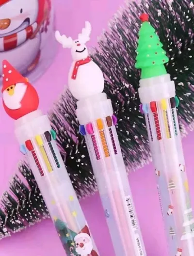 Lapicero navideño multicolor