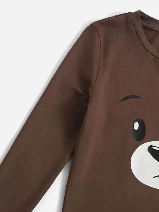 Pijama para niño con diseño de oso