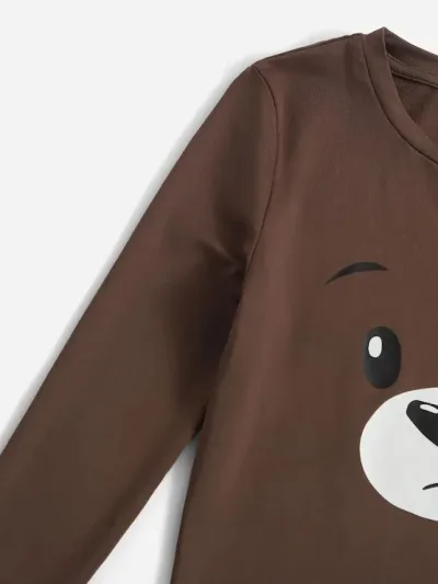 Pijama para niño con diseño de oso
