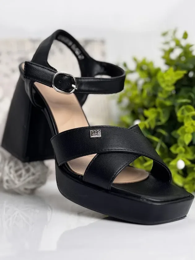 Tacón Promise CAMALEON BLACK para dama