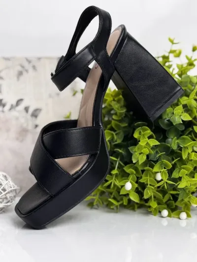 Tacón Promise CAMALEON BLACK para dama