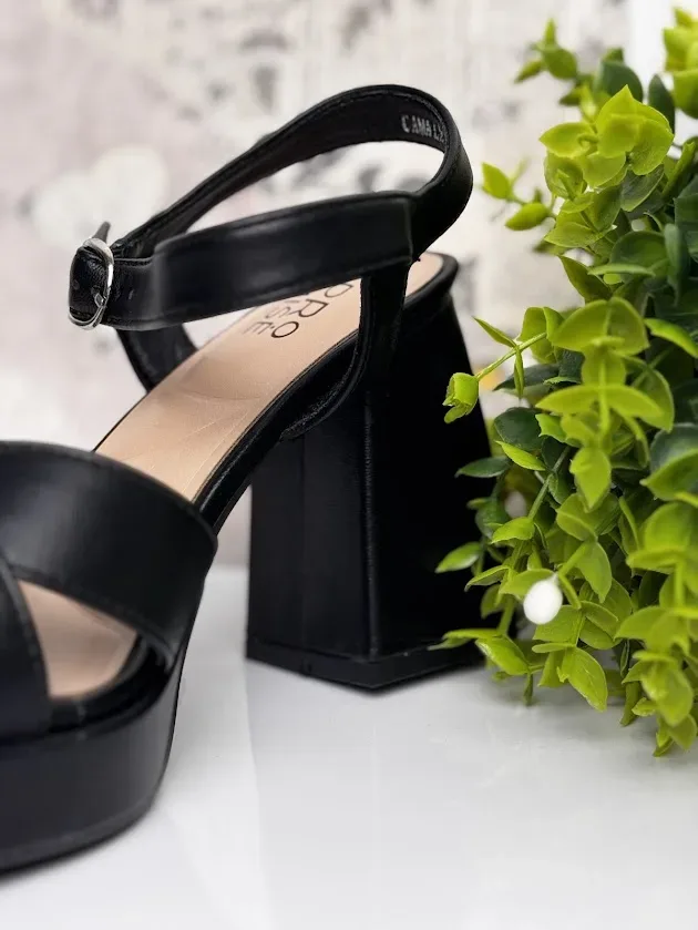 Tacón Promise CAMALEON BLACK para dama