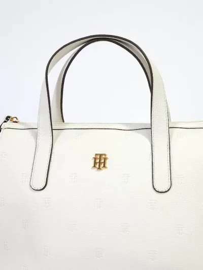 Bolso Tommy Hilfiger para dama color blanco