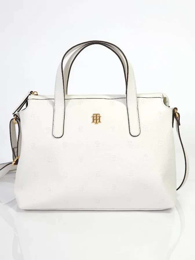 Bolso Tommy Hilfiger para dama color blanco