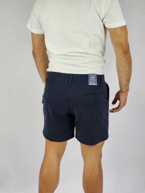 Short Nautica para caballero color azul