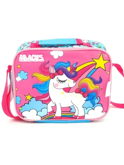Lonchera para niña diseño animado Unicornio