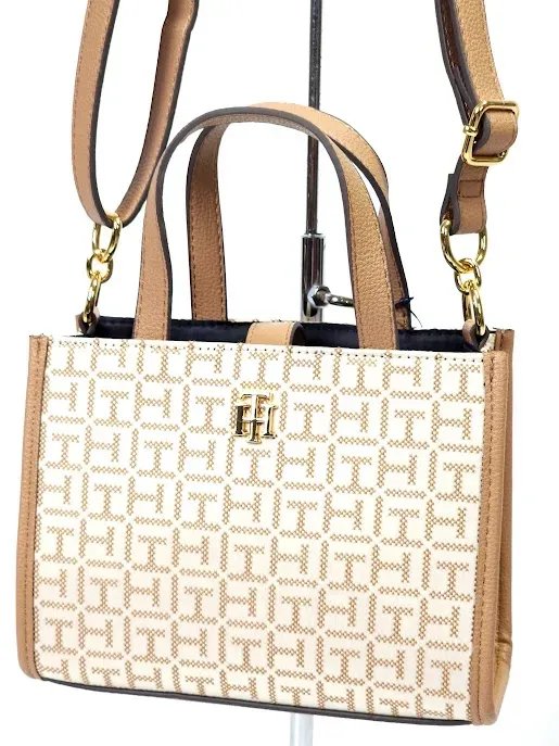 Bolso Tommy Hilfiger para dama color beige
