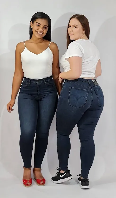Jeans Levi's 0094 Mile High Super Skinny para dama