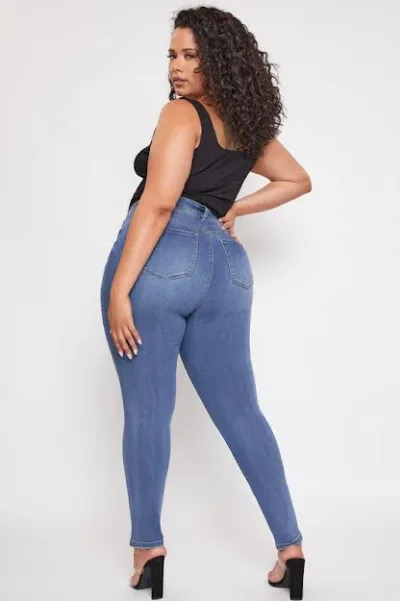 Jeans YMI para dama color azul M1862