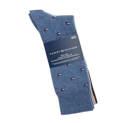 Set 4 pares de medias Tommy Hilfiger para caballero