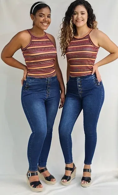 Jean para dama color azul oscuro