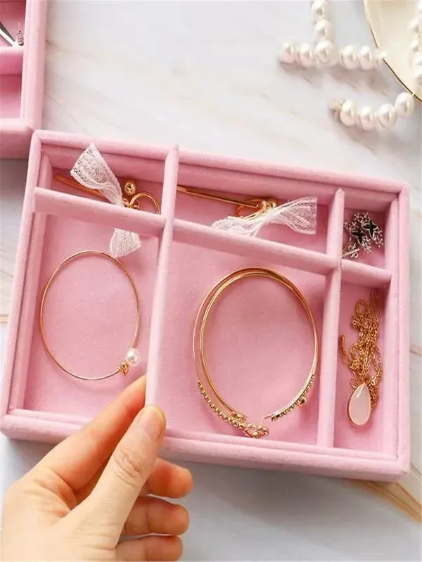 Joyero color rosa