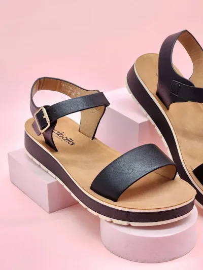 Sandalias Sabata para dama taylor-01 BLACK