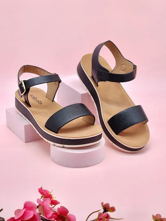 Sandalias Sabata para dama taylor-01 BLACK