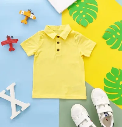 Camiseta para niño  Old Navy color amarillo