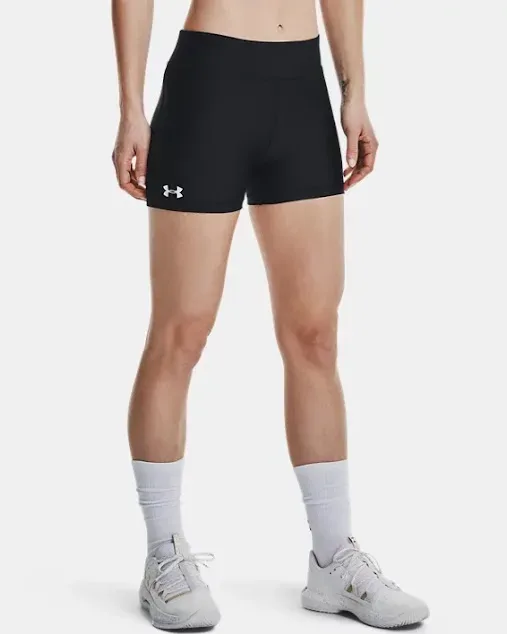 Licra  deportiva Under Armour Mid Rise Middy para dama color negro