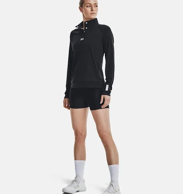 Licra  deportiva Under Armour Mid Rise Middy para dama color negro