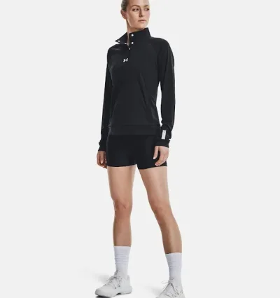Licra  deportiva Under Armour Mid Rise Middy para dama color negro