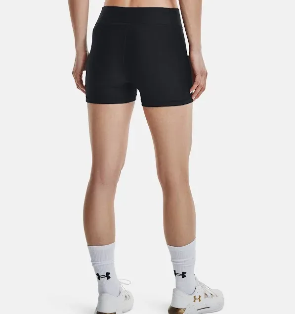 Licra  deportiva Under Armour Mid Rise Middy para dama color negro