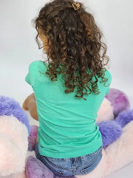 Camiseta para niña Cambrige Polo Club verde menta