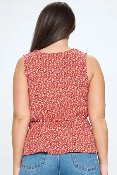 Blusa para dama diseño floral