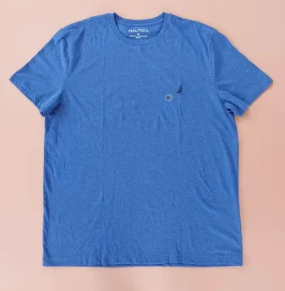 Camiseta Náutica para caballero color azul
