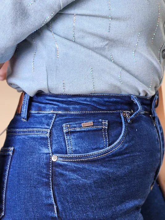 Jeans Hummer para dama color azul 2475R