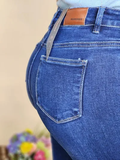 Jeans Hummer para dama color azul 2475R