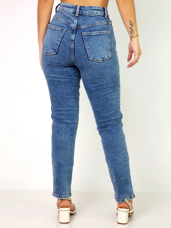 Jeans para dama prelavado