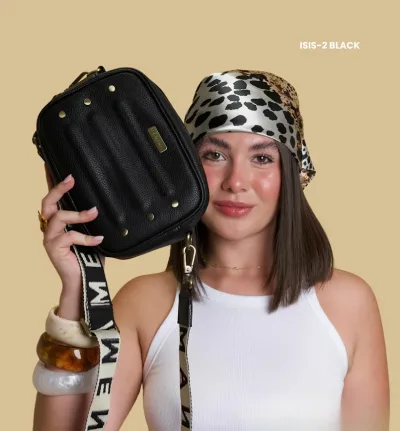 Bolso Menina para dama ISIS-2 BLACK