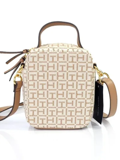 Bolso Tommy Hilfiger para dama color beige