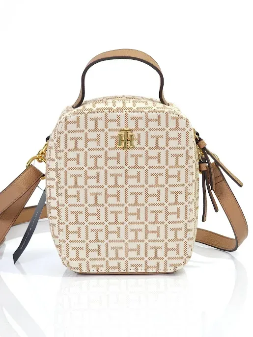 Bolso Tommy Hilfiger para dama color beige