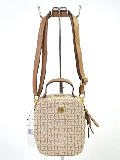 Bolso Tommy Hilfiger para dama color beige