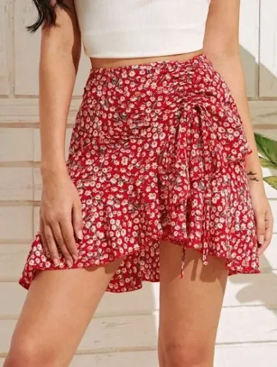 Enagua para dama diseño floral