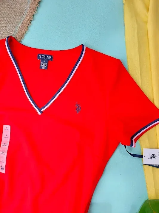 Vestido Polo para dama color rojo