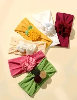 Set de binchas para niña de colores