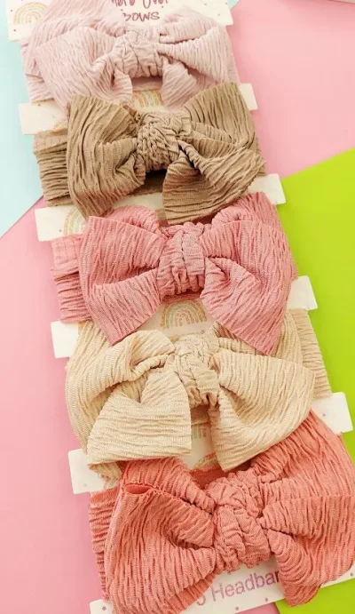 Conjunto de 5 vinchas de cabello para niña